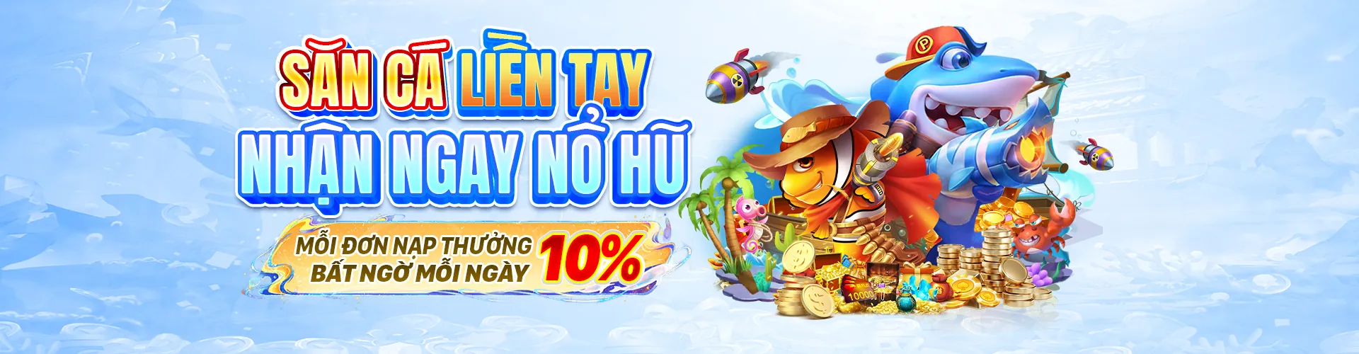 Hình ảnh đại dương rực rỡ với game bắn cá tại 789pet
